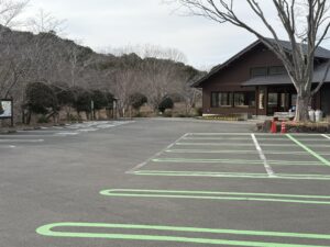 横山展望台のP1創造の森横山駐車場