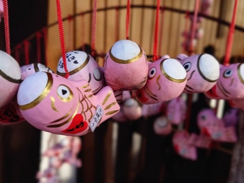 【兵庫】神戸北野天満神社の縁結びの恋鯉守り