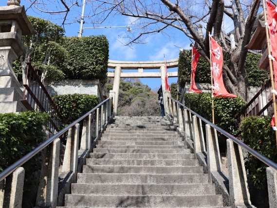 【兵庫】神戸北野天満神社階段2