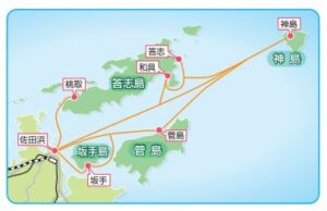 鳥羽市営定期船の航路