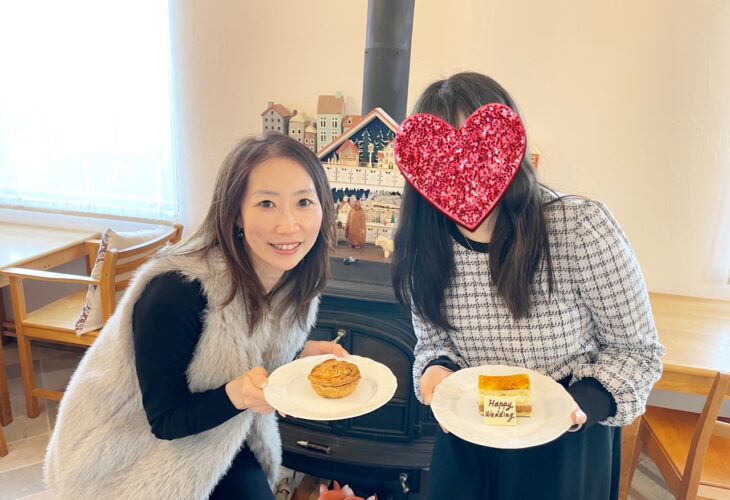 成婚者さん♡北海道旅行のお土産を届けに会いに来てくれました！！