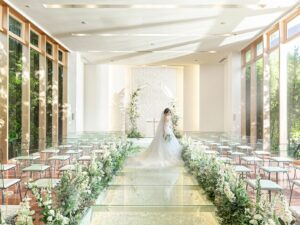 津市の結婚式場Art Bell Ange Mie （アールベルアンジェ ミエ）のチャペル