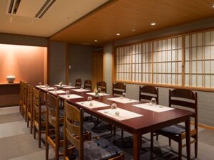 志摩市の賢島 宝生苑の館内浜木綿