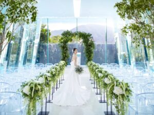伊勢市の結婚式場と二次会会場のザ・オランジェガーデン五十鈴川のチャペル