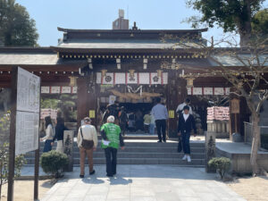九州で人気の神様は福岡市の櫛田神社