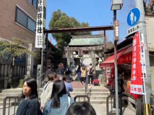 九州の夫婦円満・縁結びの神様は福岡市の櫛田神社・夫婦恵比須神社の鳥居