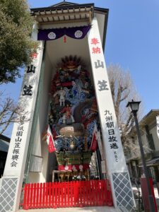 博多祇園山笠でも有名な櫛田神社