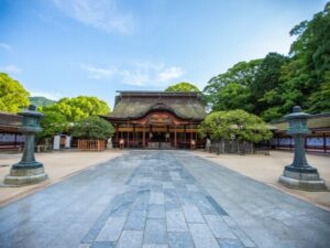 学問の神様で有名な太宰府天満宮の本殿⛩️福岡県の合格祈願・学業成就の最強パワースポット