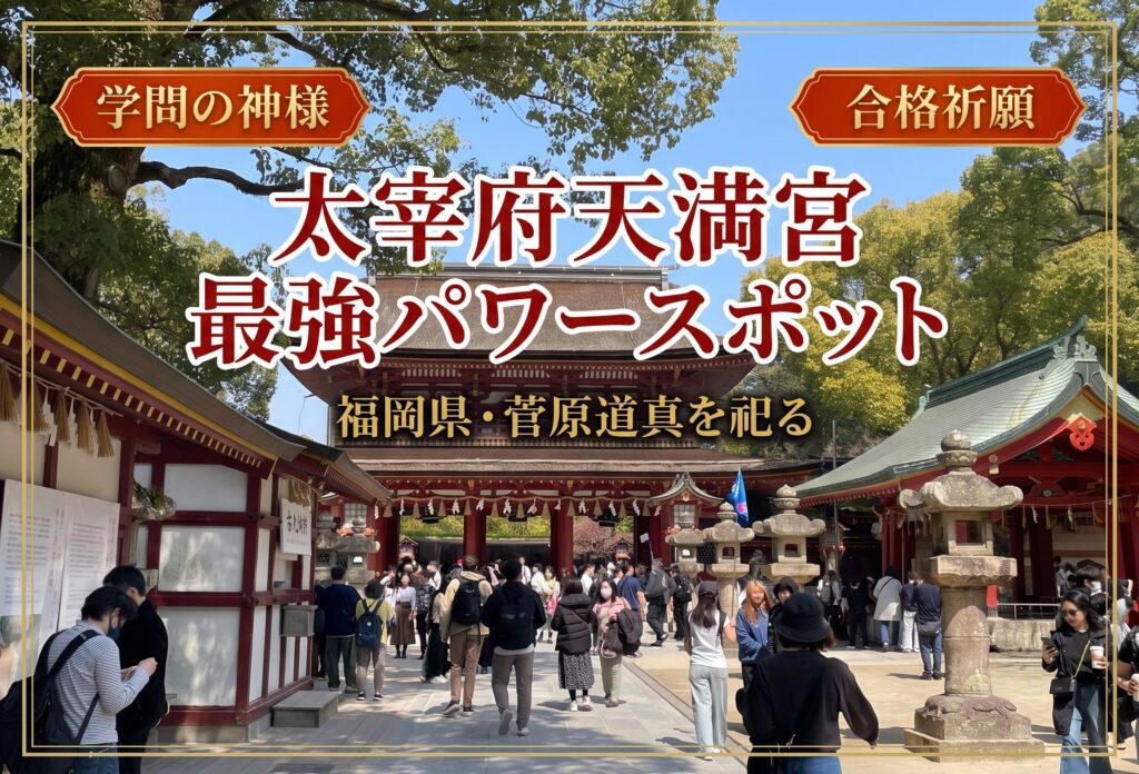 学問の神様で有名な太宰府天満宮！菅原道真を祀る福岡県の合格祈願・学業成就の最強パワースポット