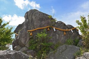 宝満山登山「礼拝岩」