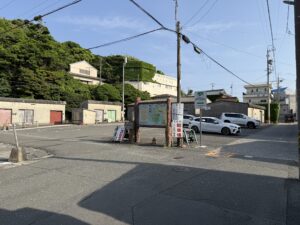 大王埼灯台専用の有料駐車場