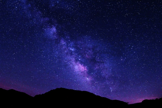天の川銀河の星空