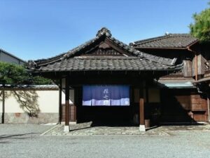 三重県四日市の和食【伝七邸】の外観