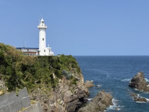 三重県志摩市にある絶景スポット「大王崎灯台」