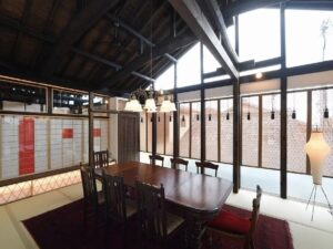 三重県桑名市の蛤料理 日の出 （ひので）の店内個室