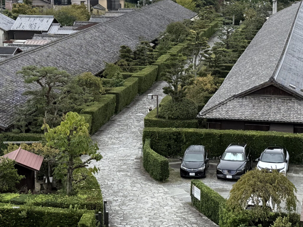 松坂城跡の南側に広がる御城番屋敷