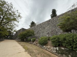 松坂城跡（松阪公園）の石垣