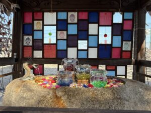 三重県いなべ市の「叶の宮 金井神社」の花手水