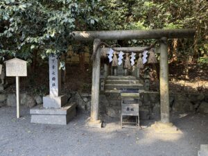 椿大神社の松下幸之助社