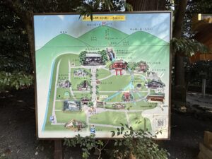 鈴鹿市の「椿大神社」のマップ