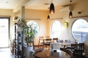 Ｃａｆｅ．Ｃ．Ｃカフェの店内