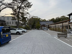 桑名宗社（春日神社）の無料駐車場