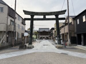 桑名宗社（春日神社）の鳥居