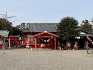海山道神社の本殿