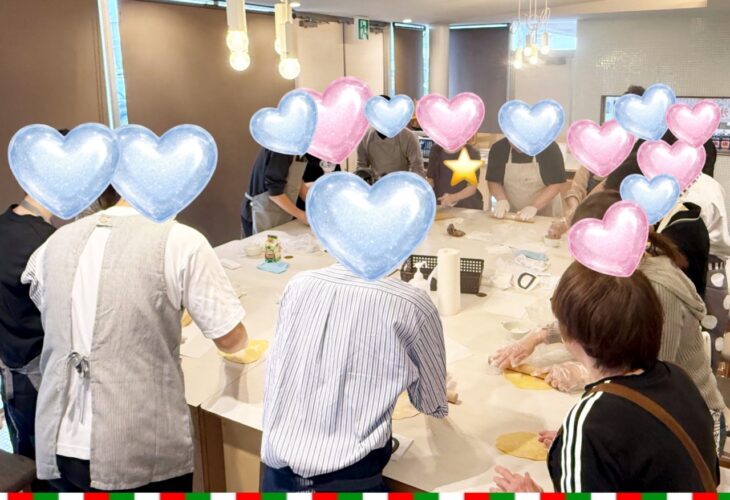 お料理婚活パーティー開催しました！！＼手打ち♡生パスタづくりランチ／