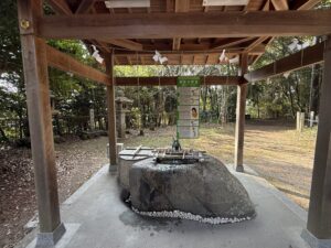 松阪神社の手水舎