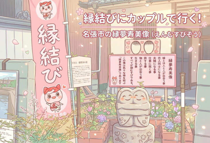 名張市のインスタ映えする穴場スポットは縁夢寿美像（えんむすびぞう）