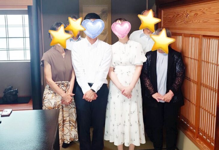 祝♡ご両家顔合わせ食事会の報告をいただきました！！
