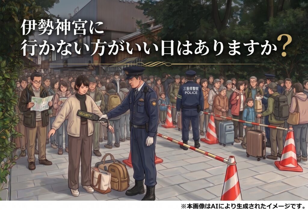 伊勢神宮には行かない方がいい日はありますか？