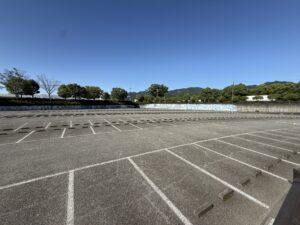 松阪農業公園ベルファームの駐車場