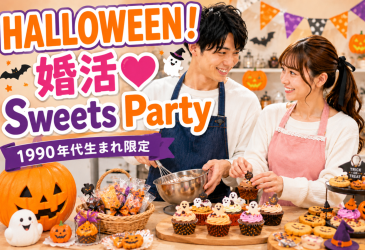 ＼1990年代生まれ限定／HALLOWEEN！婚活♡Sweets Party 開催！！