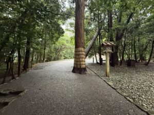 伊勢神宮 内宮・皇大神宮の別宮「伊雑宮」境内