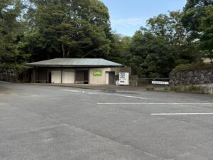 伊勢神宮 内宮・皇大神宮の別宮「倭姫宮」近くの倭姫文化の森の駐車場
