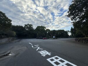 伊勢神宮 内宮・皇大神宮の別宮「倭姫宮」近くの倭姫文化の森の駐車場2