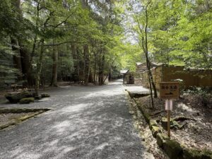 伊勢神宮 内宮・皇大神宮の別宮「瀧原宮」の御手洗場
