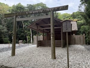 伊勢神宮 外宮・豊受大神宮の別宮「月夜見宮」の本殿2