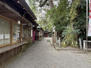 伊勢神宮外宮周辺の茜社・豊川茜稲荷神社の境内2